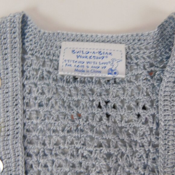 Build A Bear Workshop Outfit Vest/Purse/Underwear/Shorts And Sandals - Picture 3 of 6